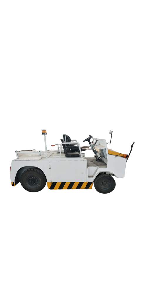 Baggage tow tractor